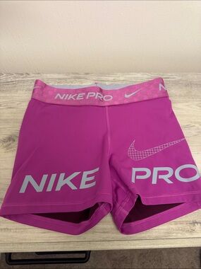 Nike Pink Performance Pro Shorts